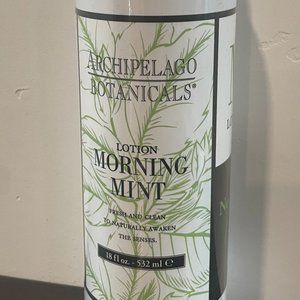 Archipelago Botanicals Morning Mint Lotion, 532ml/18 fl. oz.